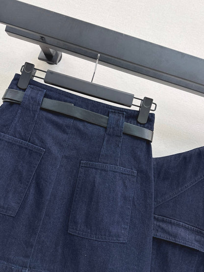 25ss denim skirt