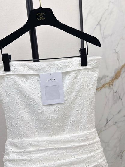 25ss embroidered dress