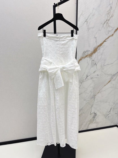 25ss embroidered dress