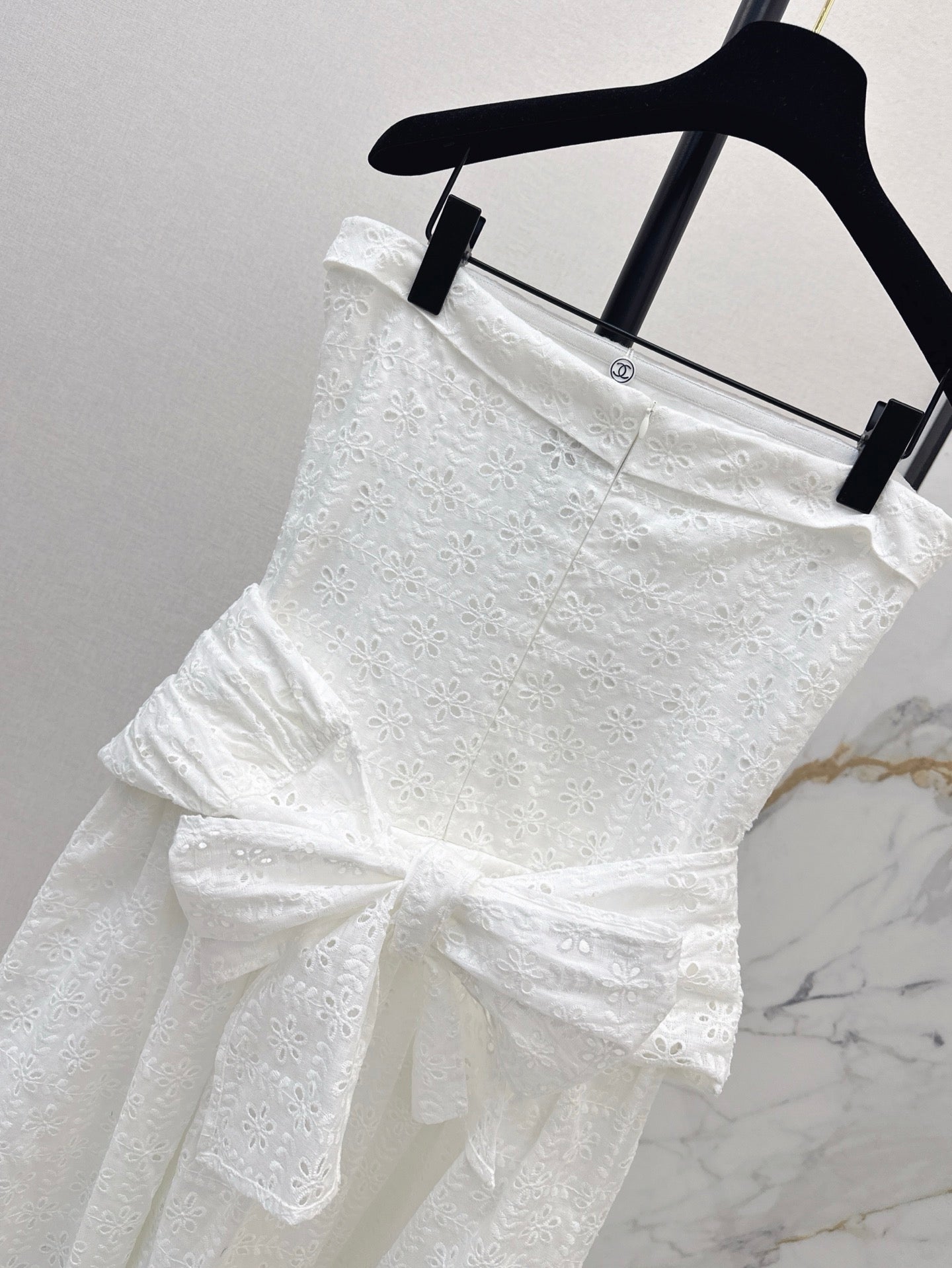 25ss embroidered dress