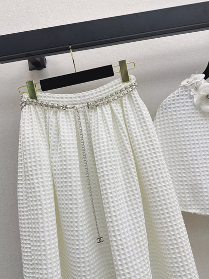 25ss woven skirt