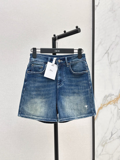 25ss embroidered short