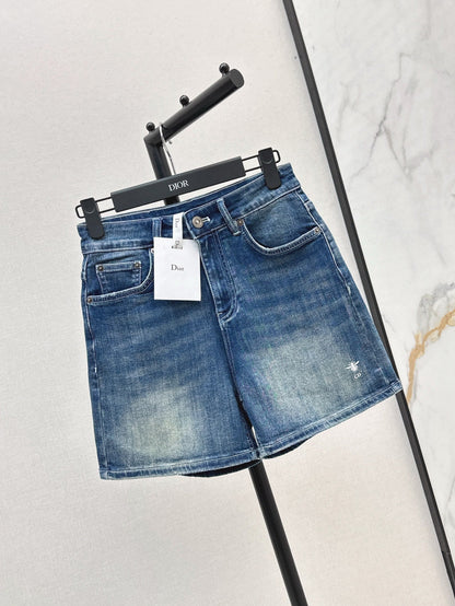 25ss embroidered short