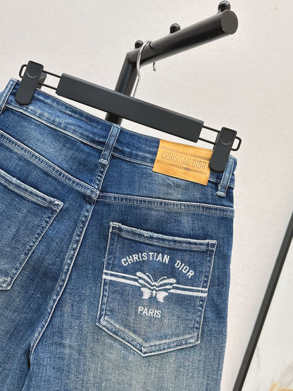 25ss embroidered short