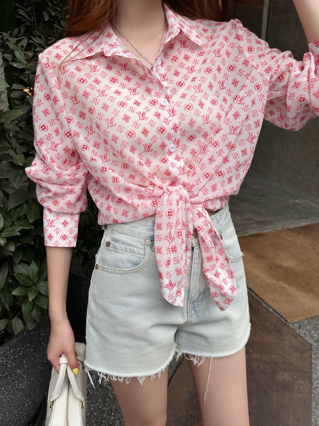 25ss print shirt