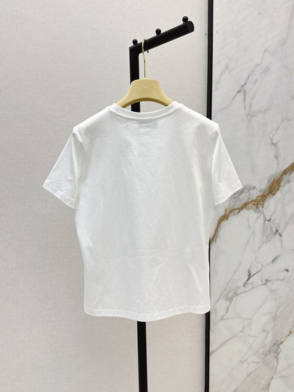 25ss beaded t-shirt