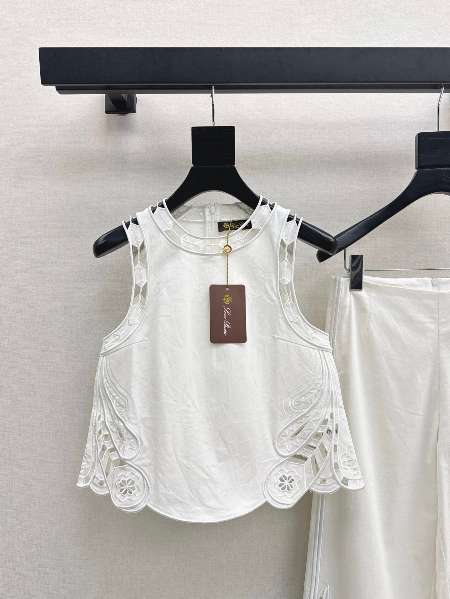 25ss embroidered hollow suit