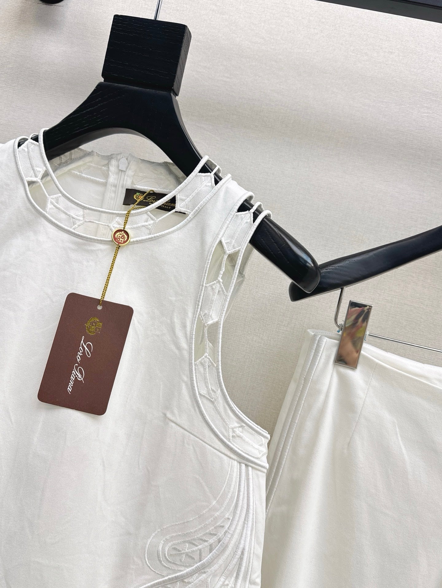 25ss embroidered hollow suit