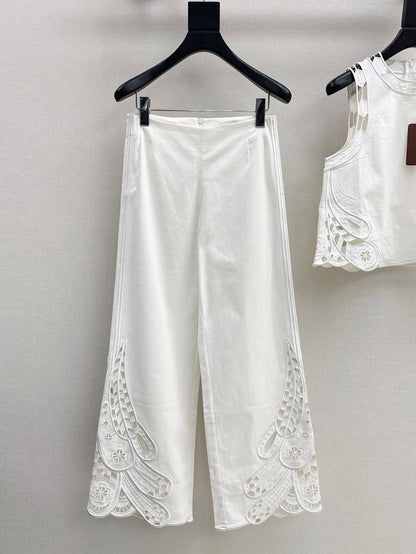 25ss embroidered hollow suit