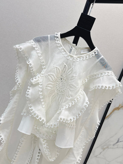 25ss embroidered shirt