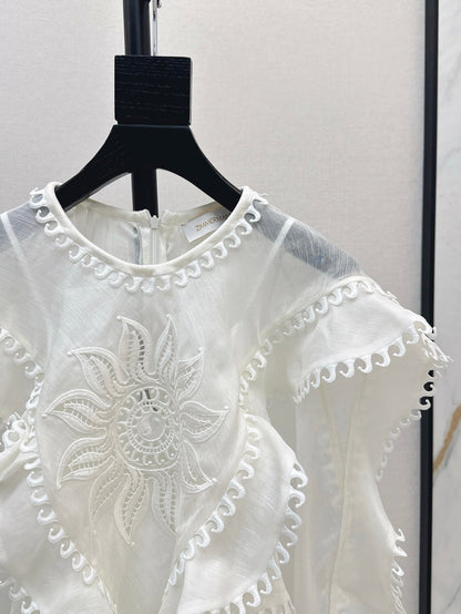 25ss embroidered shirt