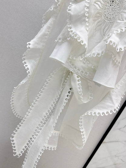 25ss embroidered shirt