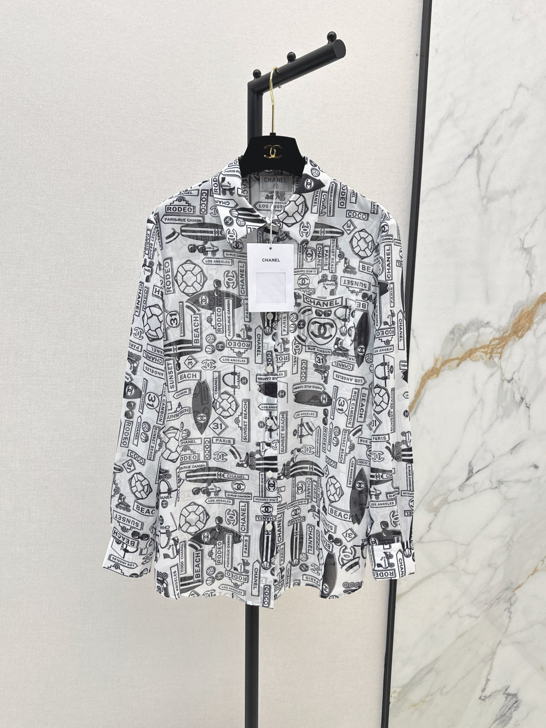 25ss print shirt