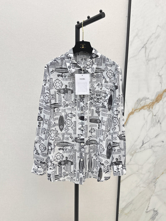 25ss print shirt