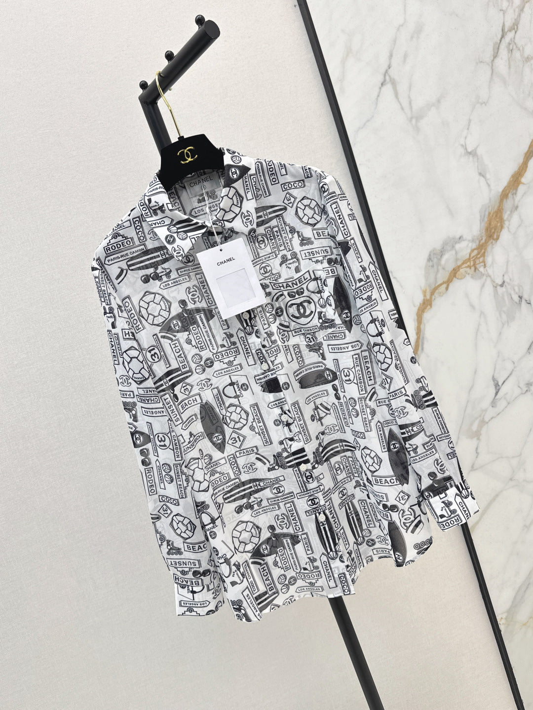 25ss print shirt