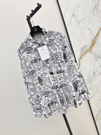 25ss print shirt