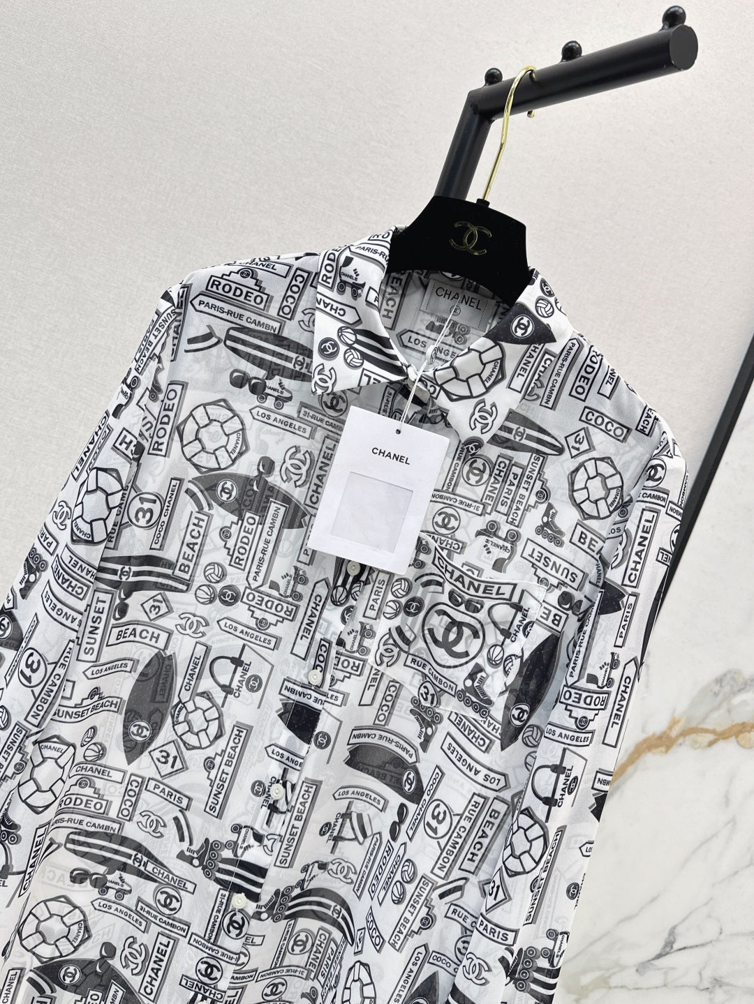 25ss print shirt