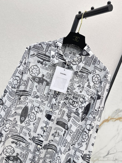 25ss print shirt