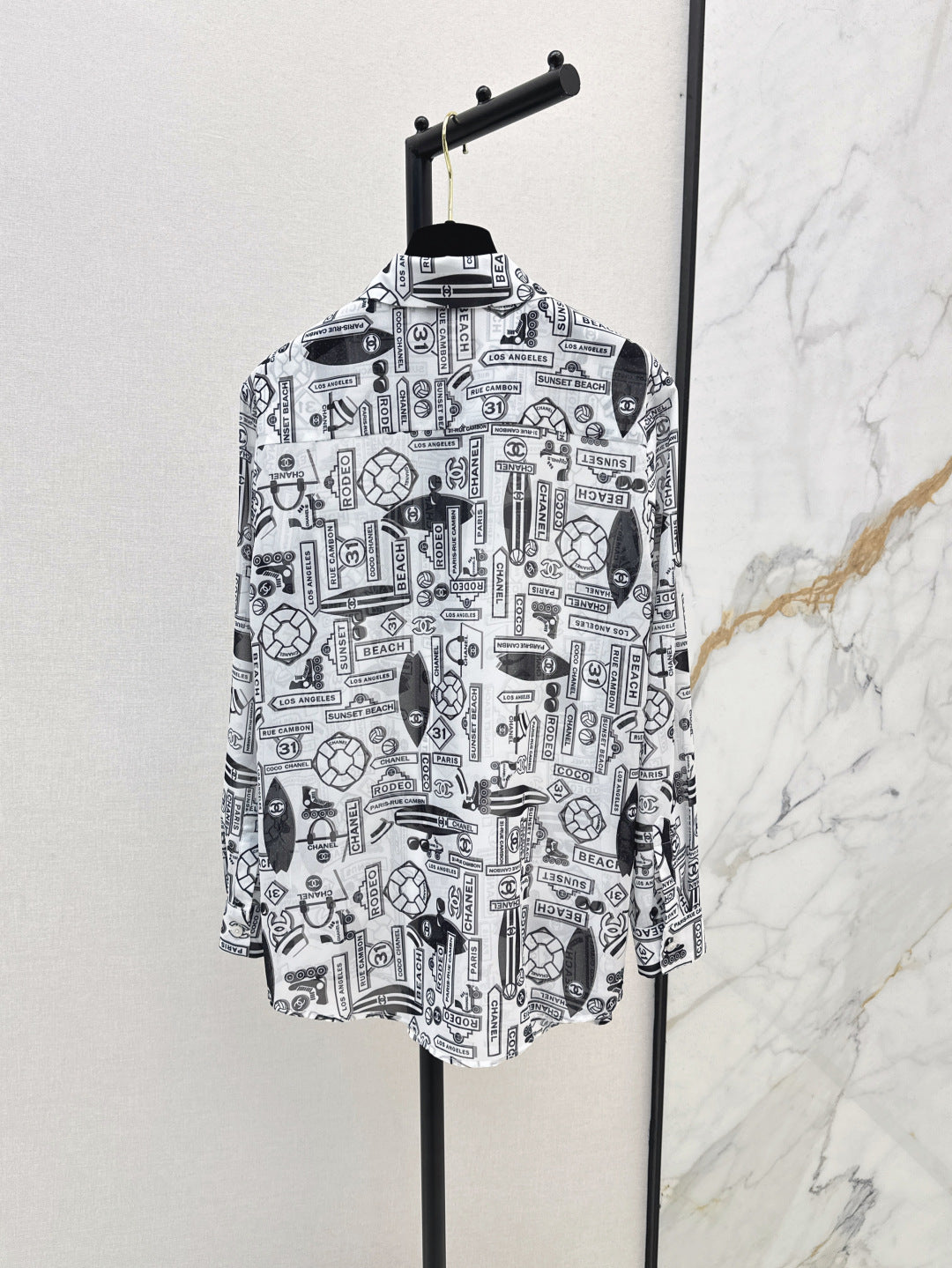 25ss print shirt