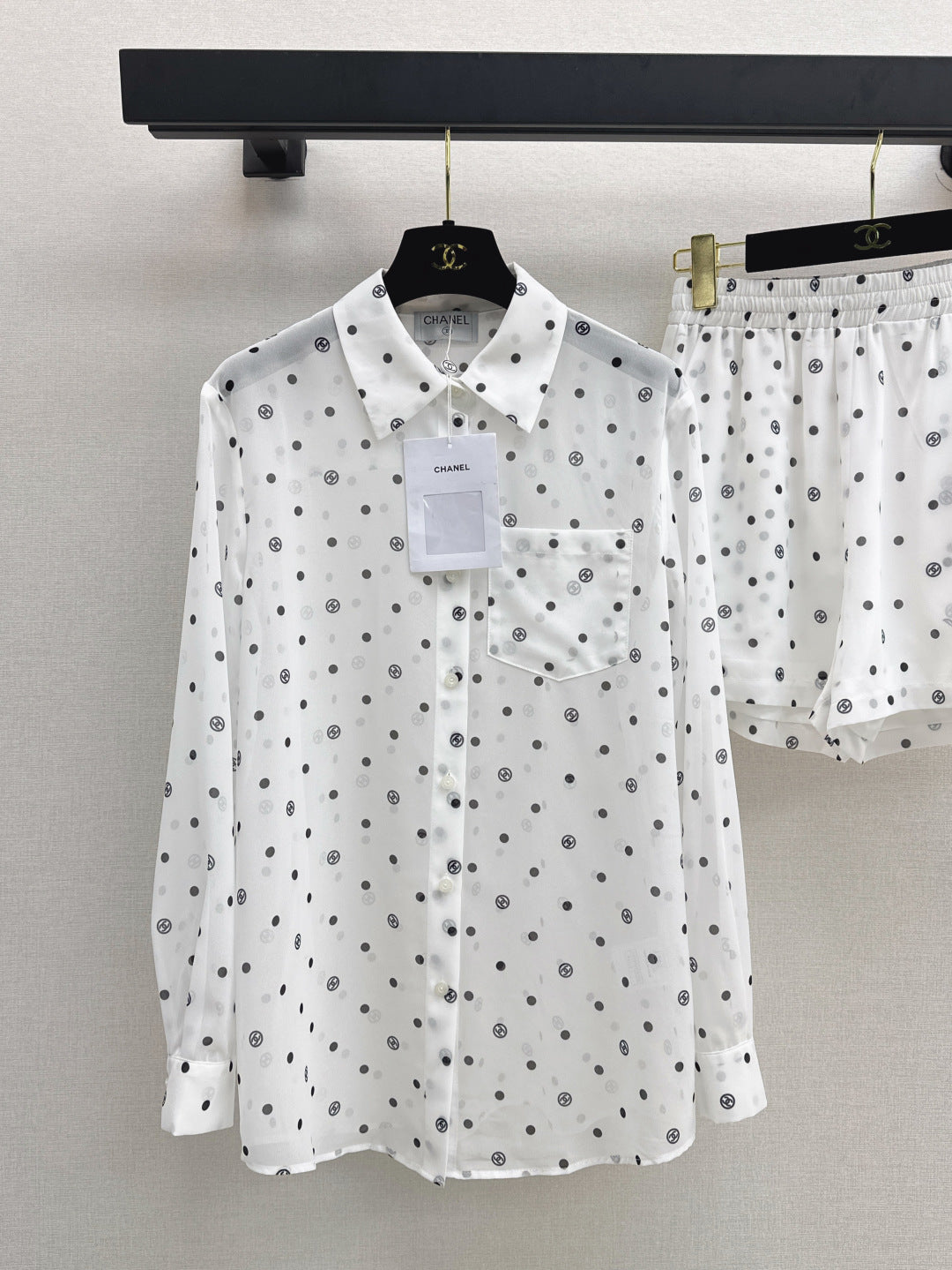 25ss print shirt suit