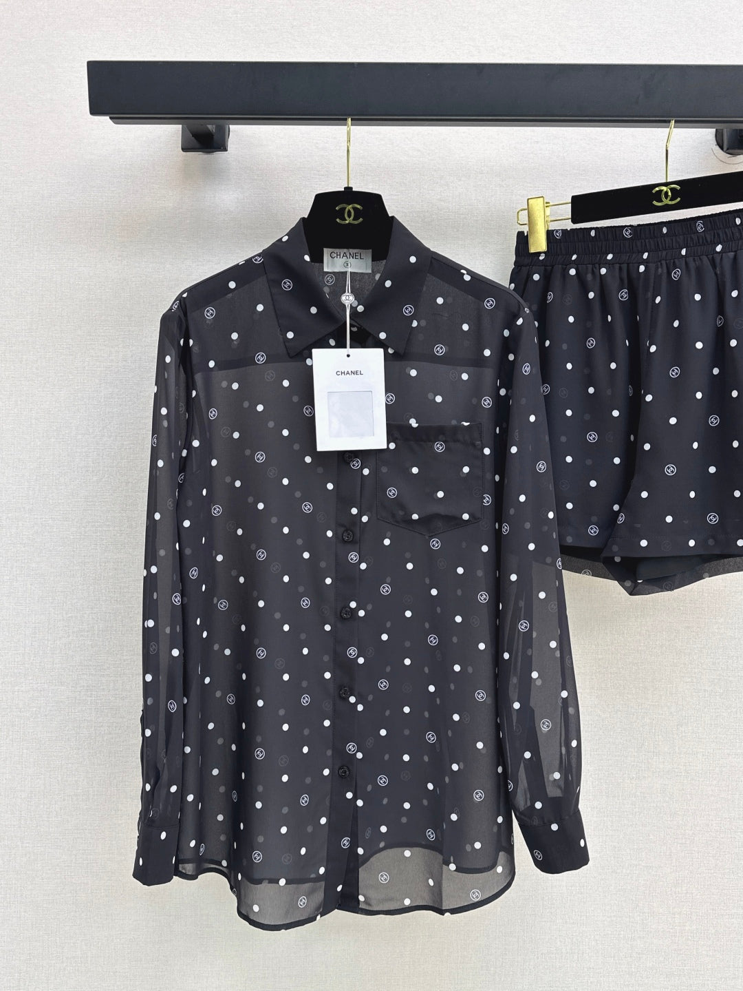 25ss print shirt suit