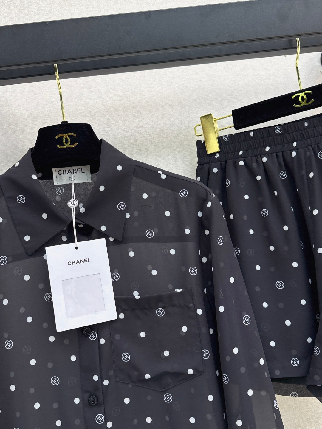 25ss print shirt suit