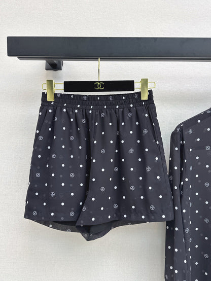 25ss print shirt suit