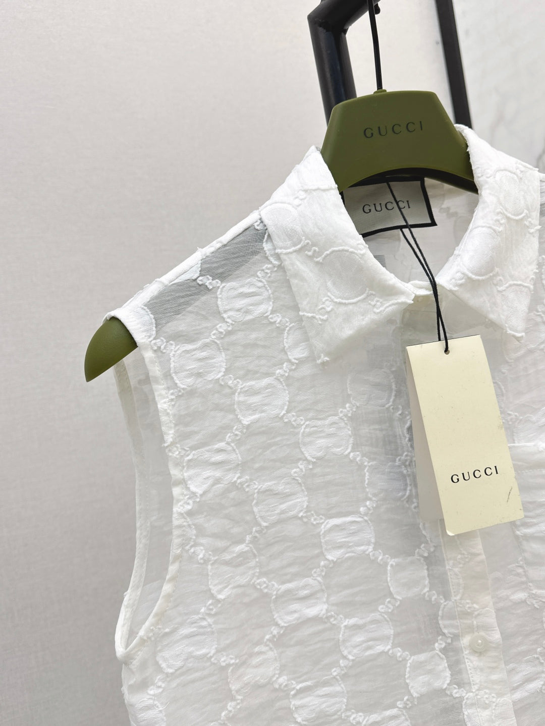 25ss jacquard lace vest