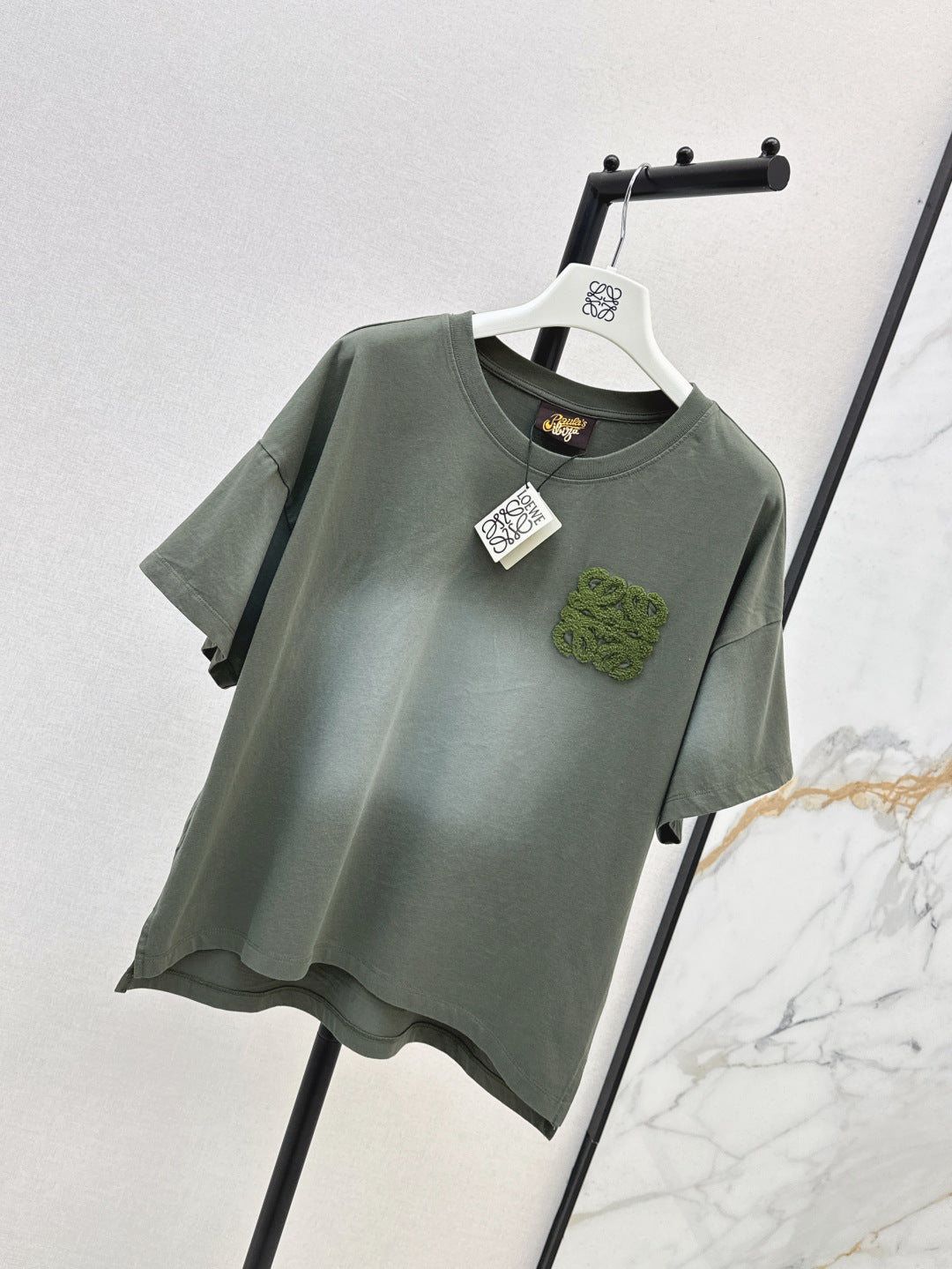 25ss embroidered t-shirt