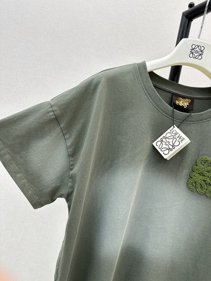 25ss embroidered t-shirt