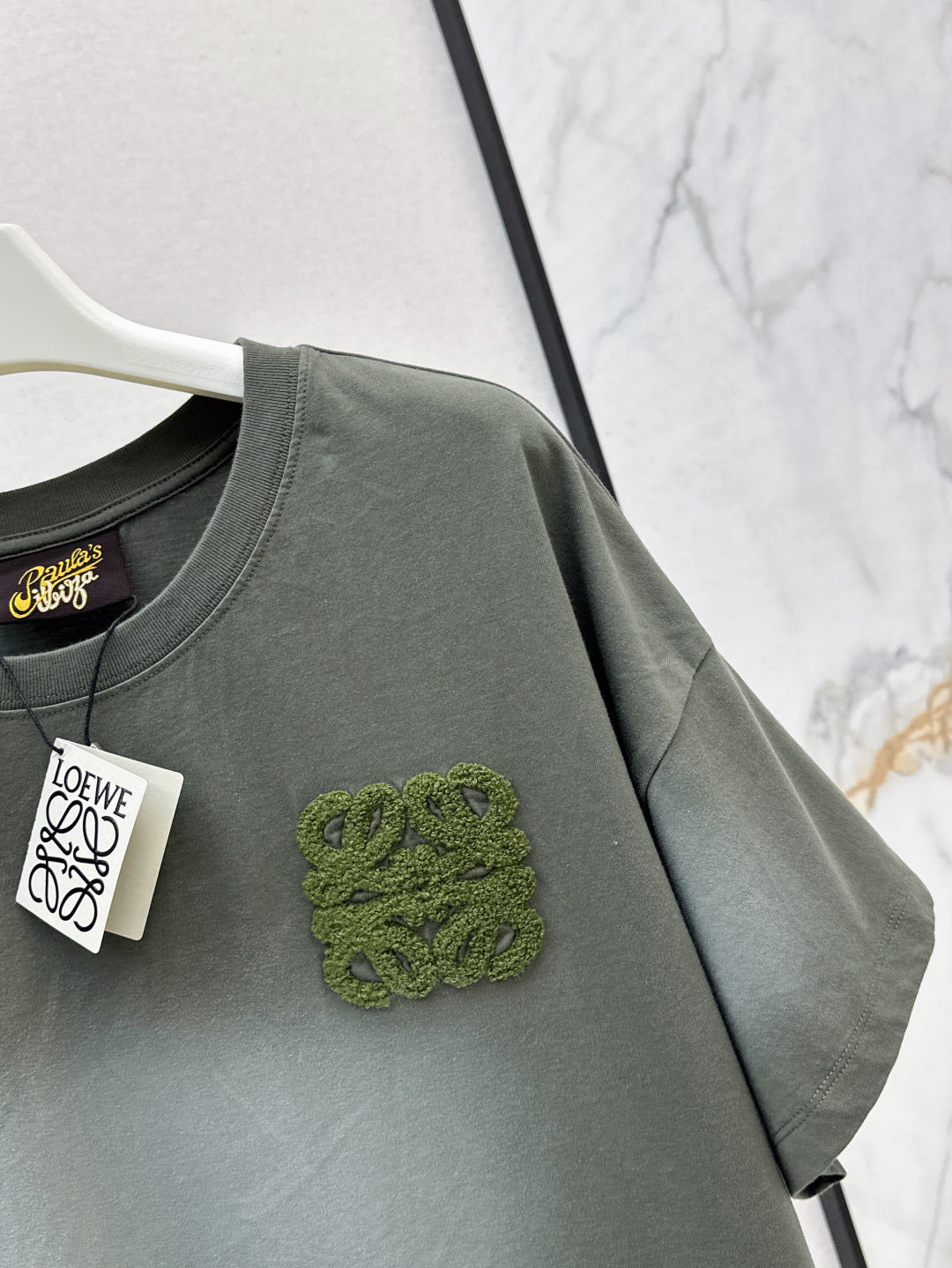 25ss embroidered t-shirt