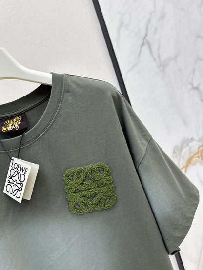 25ss embroidered t-shirt