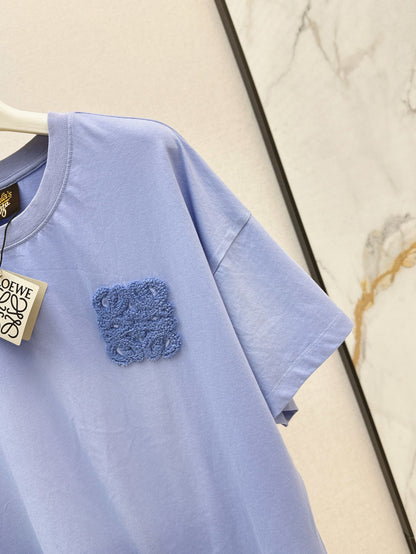 25ss embroidered t-shirt