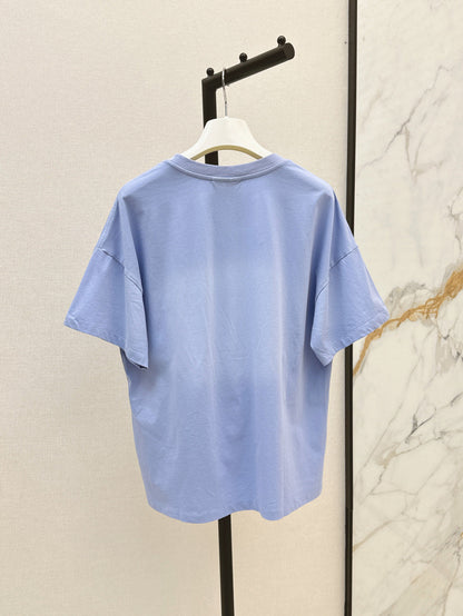 25ss embroidered t-shirt