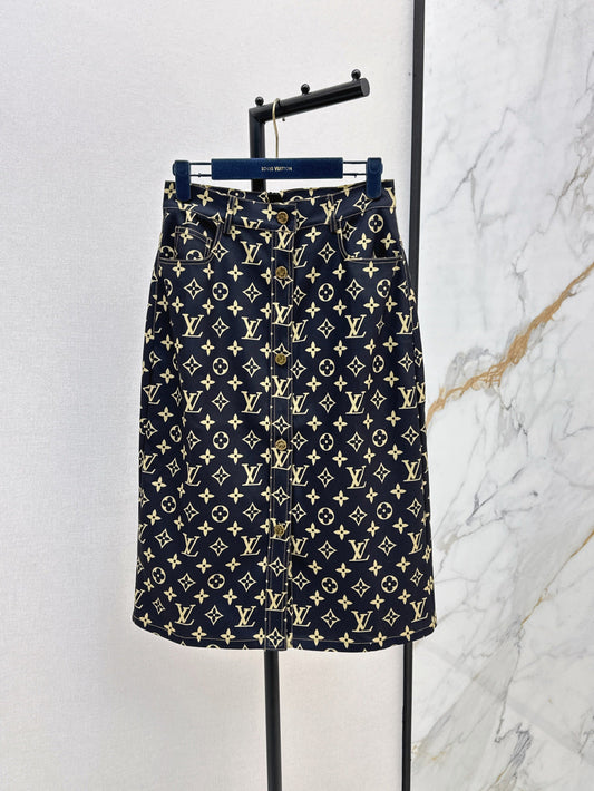 25ss monogram skirt