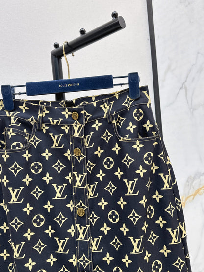 25ss monogram skirt