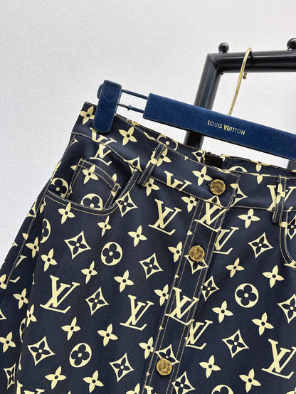 25ss monogram skirt