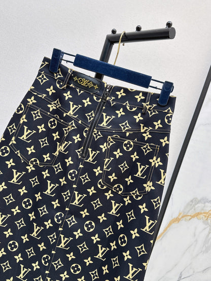 25ss monogram skirt
