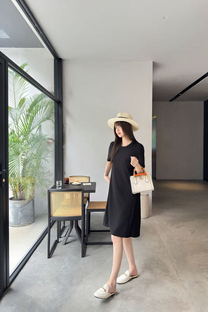 25ss embroidered dress