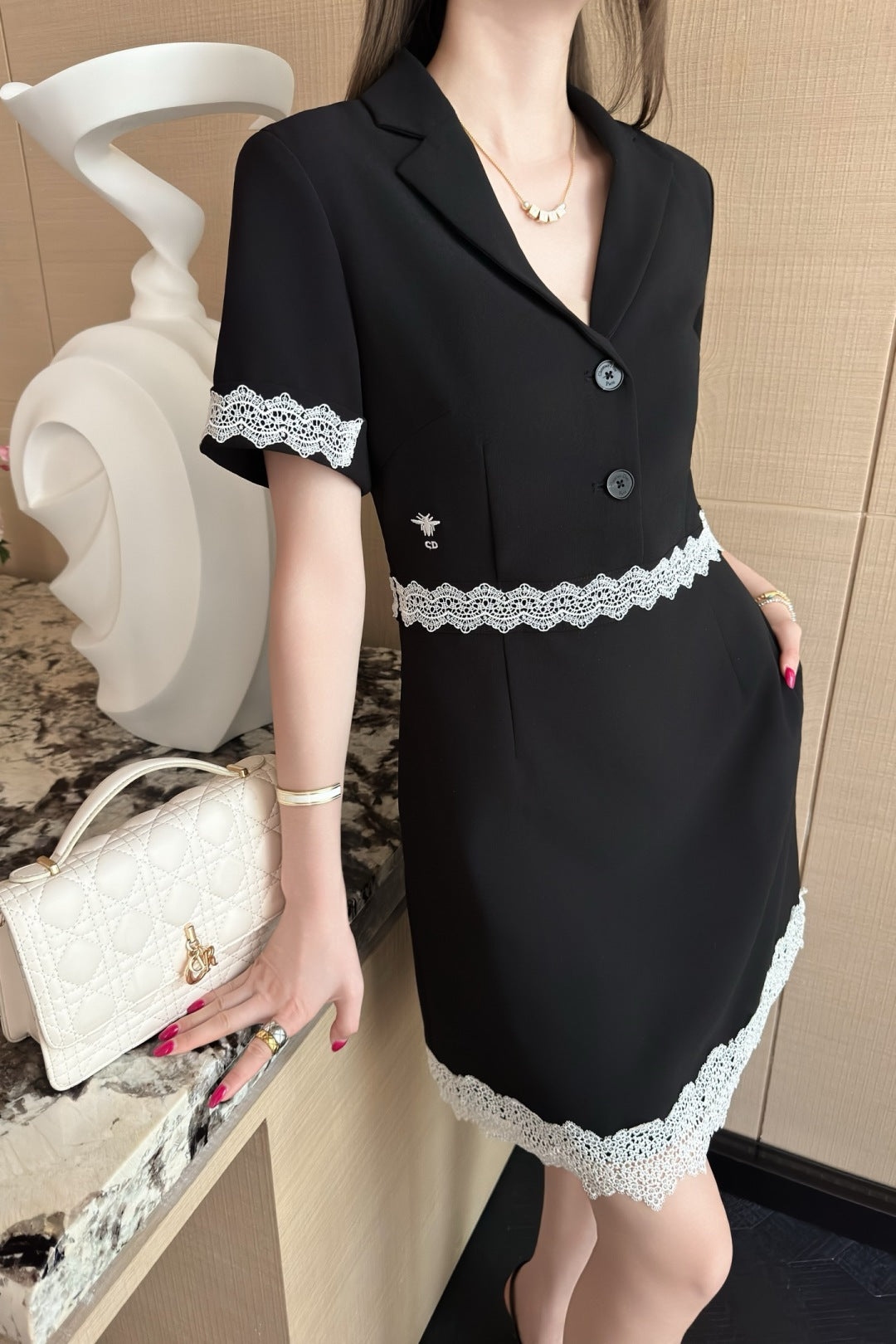 25ss lace dress