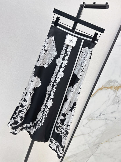 25ss Silk skirt