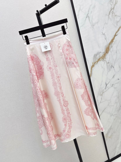 25ss Silk skirt