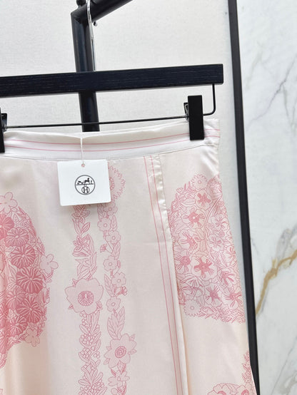25ss Silk skirt