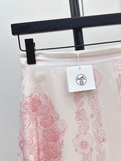 25ss Silk skirt