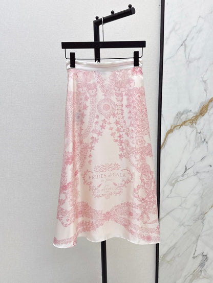 25ss Silk skirt