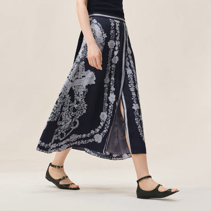 25ss Silk skirt