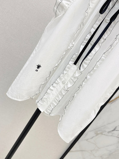 25SS silk sleeveless shirt