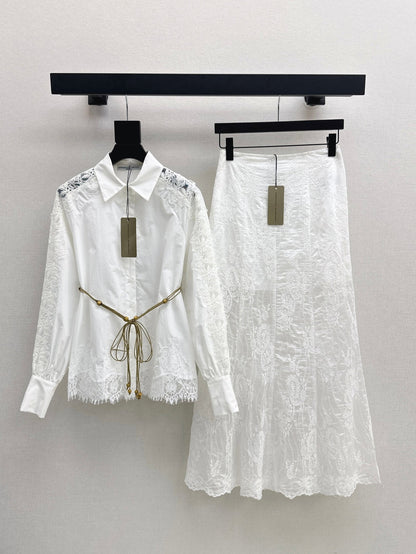 25ss lace shirt