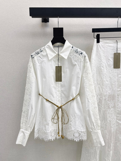 25ss lace shirt