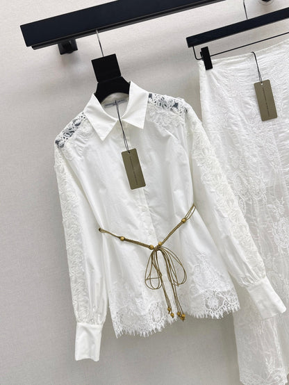 25ss lace shirt
